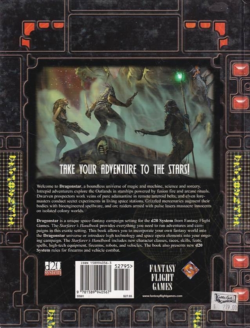 Dragonstar - Starfarers Handbook (Genbrug)